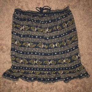 Floral Aerie Tube Top / Crop Top